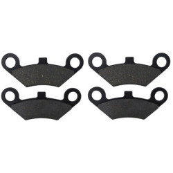 2 Kit plaquettes frein Av Ga et Av Dr Pour Quadzilla RS5 4x4 de 2010 à Nc