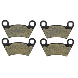 2 Kit plaquettes frein Av Ga et Av Dr Pour Polaris Sportsman 570 EFI X2 6x6 UET de 2017 à 2021