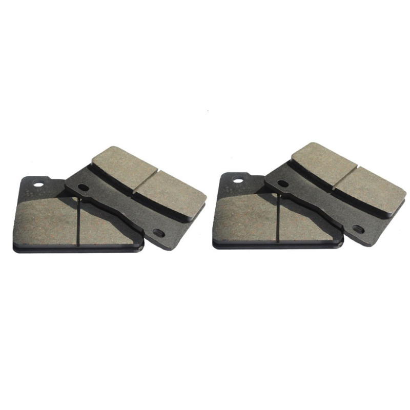 2 Kit plaquettes frein Av Ga et Av Dr Pour Sym Maxsym 600 i (ABS) de 2014 à 2015 - Image 2