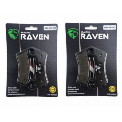 2 Kit plaquettes frein Av Ga et Av Dr Pour Polaris RZR 570  de 2012 à 2020