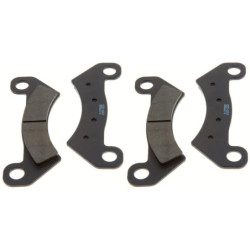 2 Kit plaquettes frein Av Ga et Av Dr Pour Honda TRX 650 Rincon  de 2003 à 2005