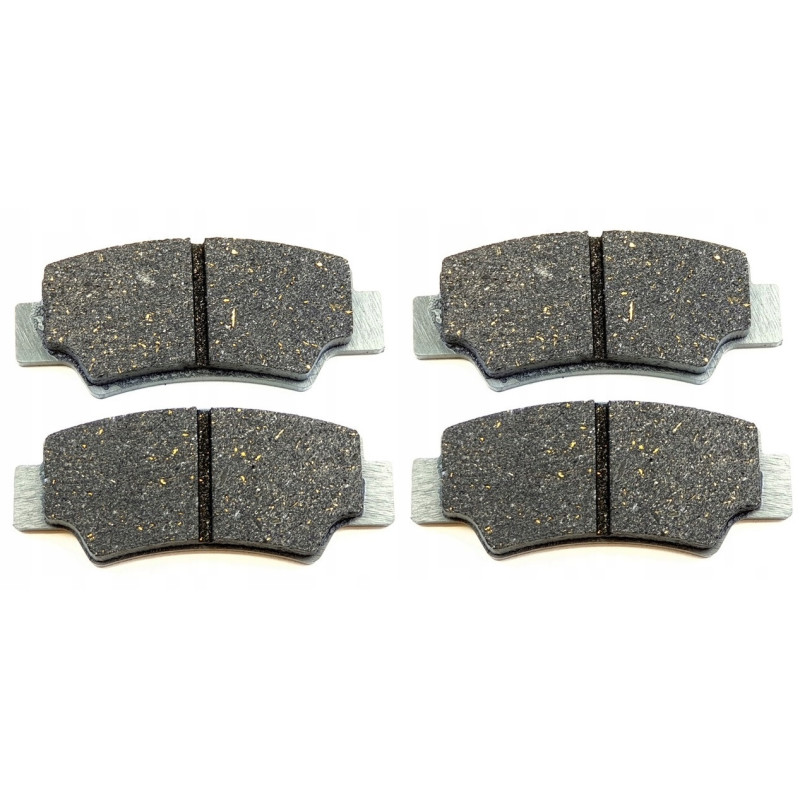 2 Kit plaquettes frein Ar Ga et Ar Dr Pour Cf-moto Gladiator 600 X de 2019 à Nc - Image 2