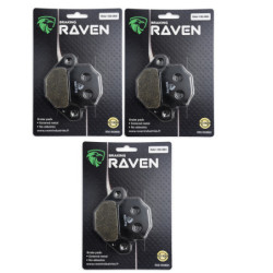 3 Kit plaquettes frein Av G, Av D et Ar Pour Quadzilla CUV 320  de 2006 à 2010