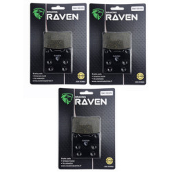 3 Kit plaquettes frein Av G, Av D et Ar Pour Suzuki GSX 500  de 1984 à 1985