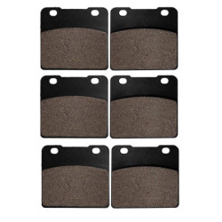 3 Kit plaquettes frein Av G, Av D et Ar Pour Suzuki GSX 1150  de 1985 à 1986