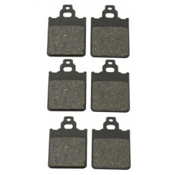 3 Kit plaquettes frein Av G, Av D et Ar Pour Malanca E2 125  de Nc à Nc