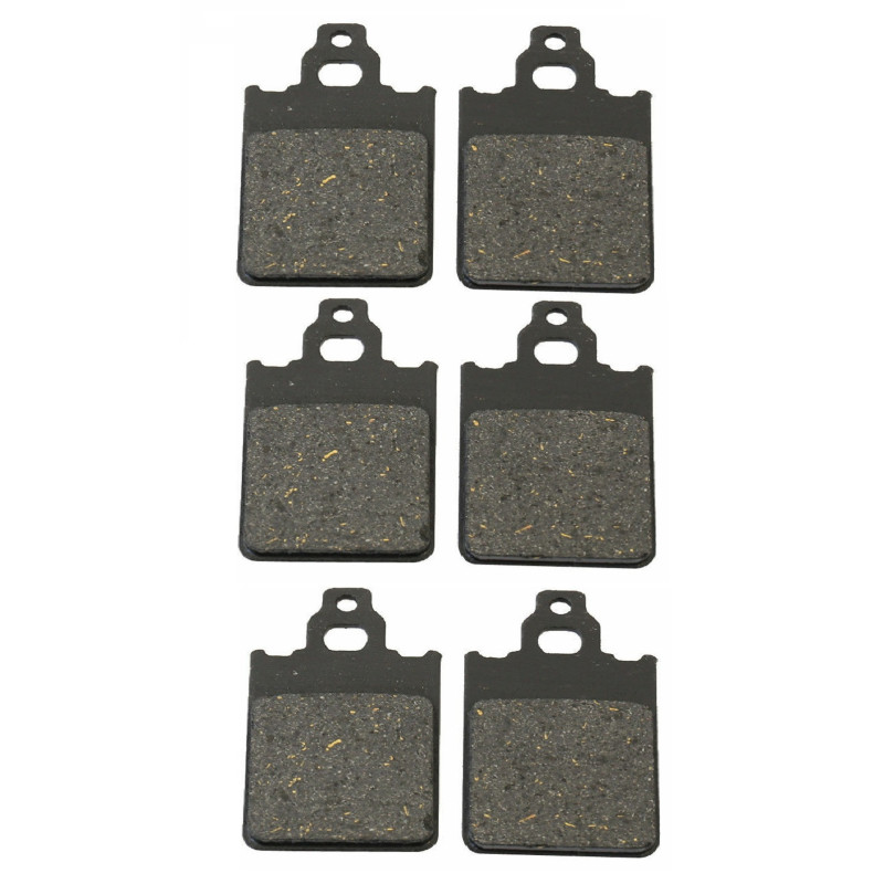 3 Kit plaquettes frein Av G, Av D et Ar Pour Malanca E2 Sport  de Nc à Nc - Image 2