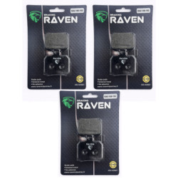 3 Kit plaquettes frein Av G, Av D et Ar Pour Piaggio Beverly 400 Tourer ie de 2008 à 2009