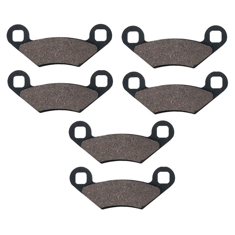 3 Kit plaquettes frein Av G, Av D et Ar Pour Polaris Sportsman 450  de 2021 à Nc
