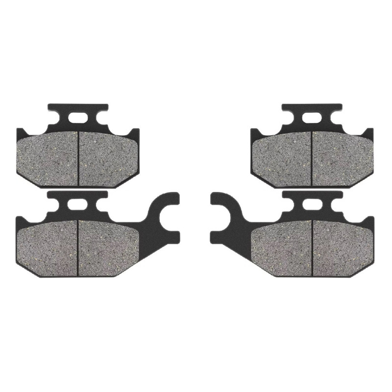 2 Kit plaquettes frein Av Ga et Av Dr Pour Suzuki LT-A 450 KingQuad  de 2007 à 2010 - Image 2