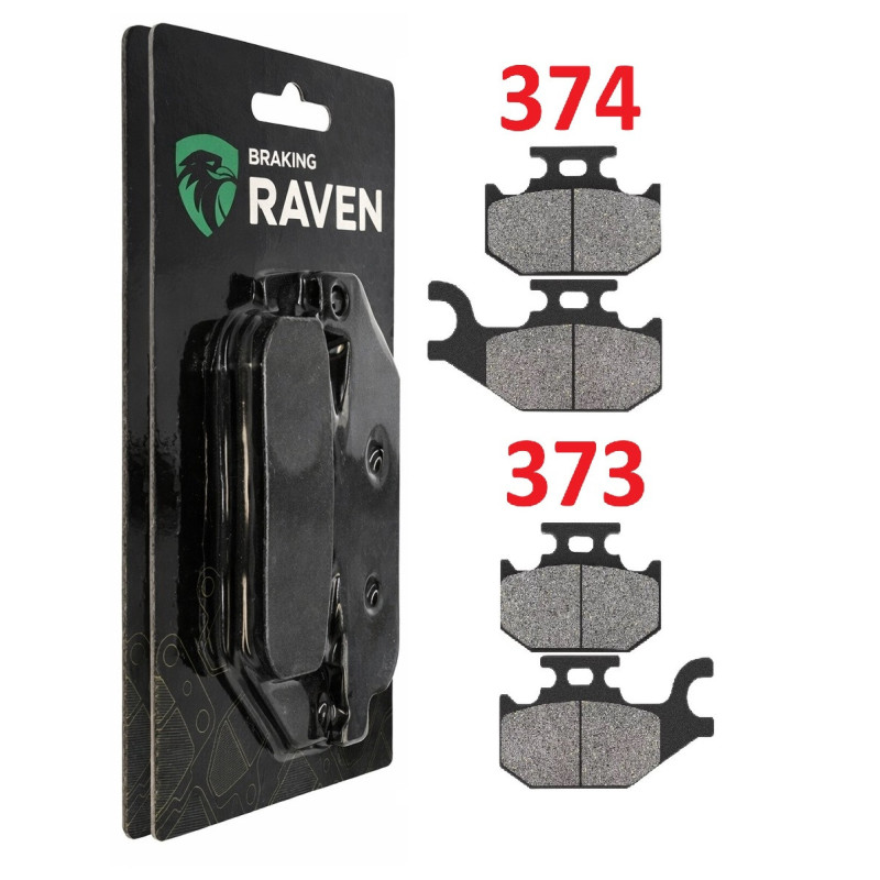 2 Kit plaquettes frein Av Ga et Av Dr Pour Suzuki LT-A 750 KingQuad  de 2008 à 2021