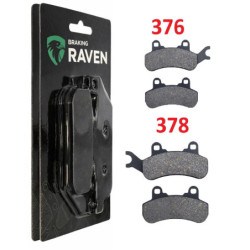 2 Kit plaquettes frein Av Ga et Av Dr Pour Can-am Defender 976 HD9 de 2016 à 2019