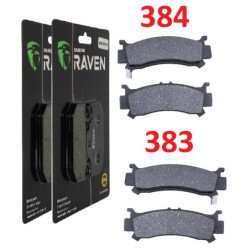 2 Kit plaquettes frein Av Ga et Av Dr Pour Honda SXS 1000 Pioneer M3 M5 de 2016 à 2020