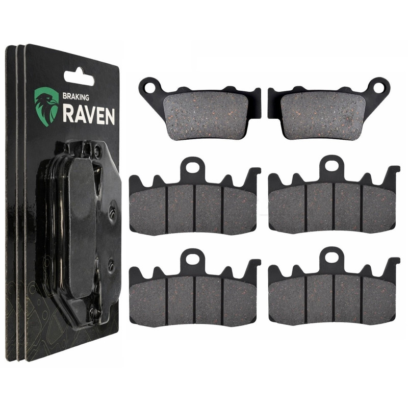 2 Kit plaquettes frein Av G, Av D et Ar Pour Bmw F 900 XR  de 2020 à 2025