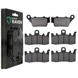 2 Kit plaquettes frein Av G, Av D et Ar Pour Bmw S 1000 R  de 2024 à 2025