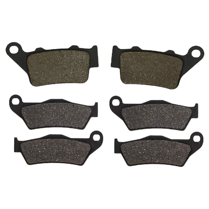 2 Kit plaquettes frein Av G, Av D et Ar Pour Bmw F 850 GS Adventure  de 2019 à 2023 - Image 2