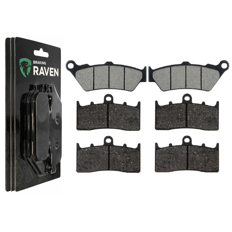 2 Kit plaquettes frein Av G, Av D et Ar Pour Bmw K 1600 B Bagger  de 2024 à 2024
