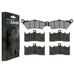 2 Kit plaquettes frein Av G, Av D et Ar Pour Bmw K 1600 B Grand America  de 2018 à 2020