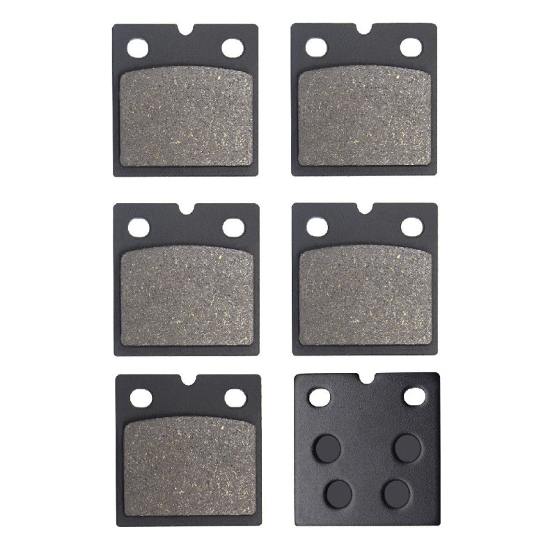 2 Kit plaquettes frein Av G, Av D et Ar Pour Bmw K 75 RT  de 1989 à 1996 - Image 2