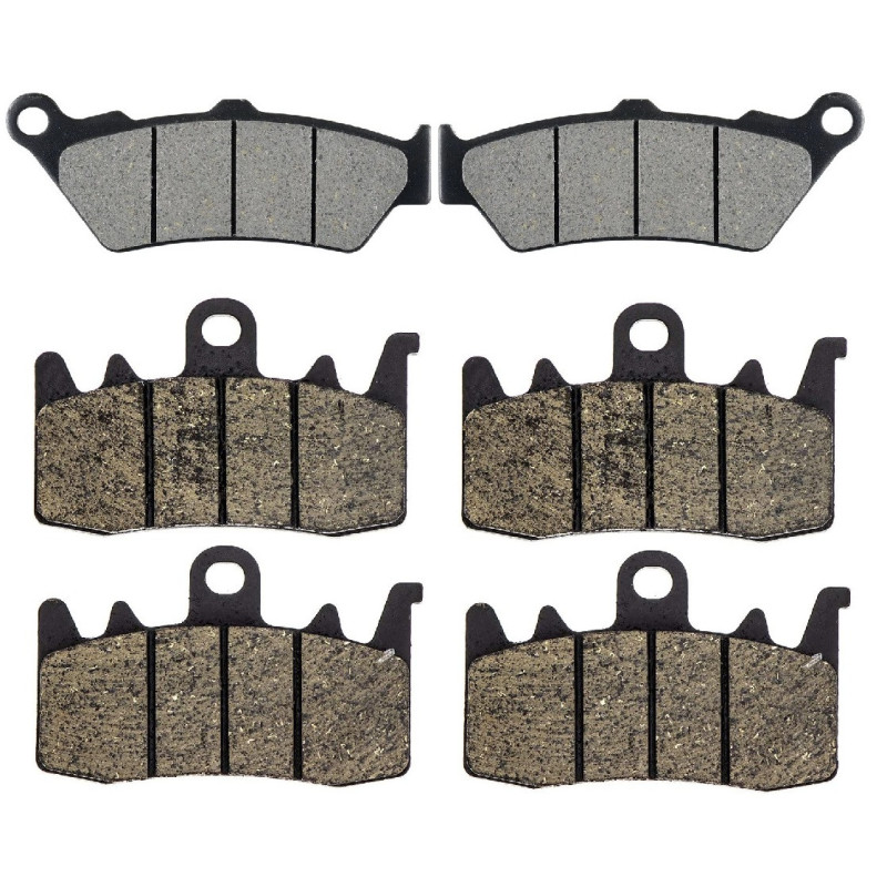 2 Kit plaquettes frein Av G, Av D et Ar Pour Bmw R 1200 RS  de 2014 à 2018 - Image 2