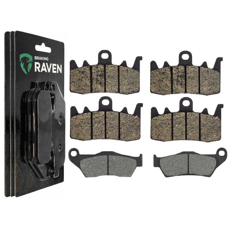 2 Kit plaquettes frein Av G, Av D et Ar Pour Bmw R 12 Nine T  de 2023 à 2024