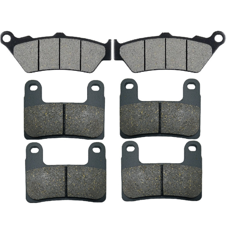 2 Kit plaquettes frein Av G, Av D et Ar Pour Bmw R 1250 GS Adventure  de 2019 à 2024 - Image 2