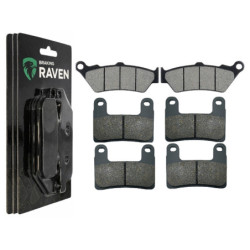 2 Kit plaquettes frein Av G, Av D et Ar Pour Bmw S 1000 XR Etrier Hayes  de 2020 à 2023