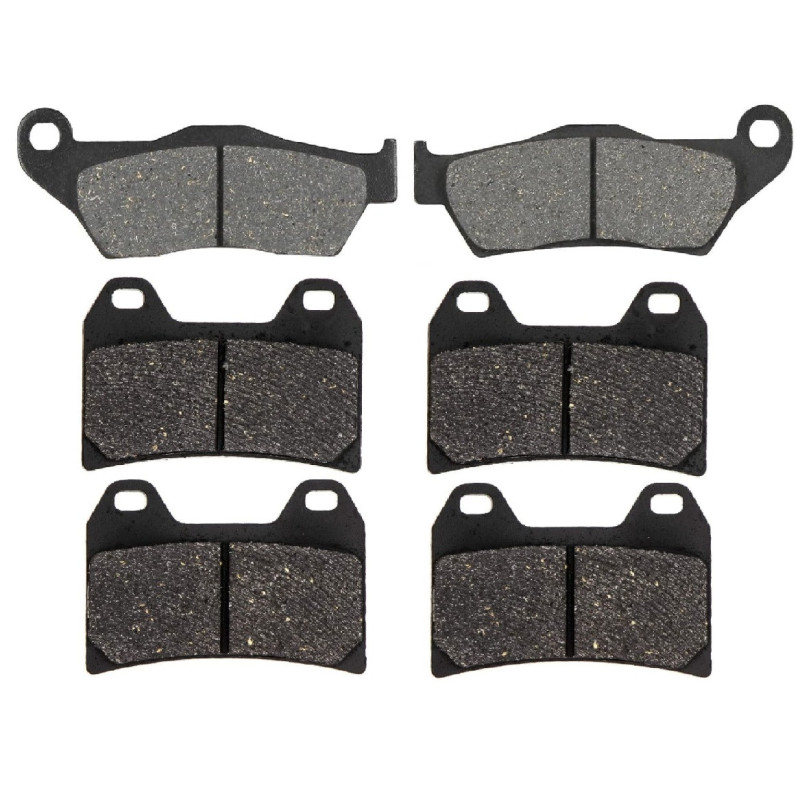 2 Kit plaquettes frein Av G, Av D et Ar Pour Bmw R Nine T Scrambler de 2013 à 2023 - Image 2