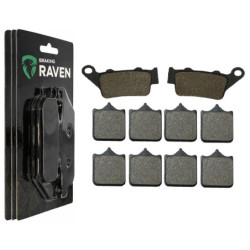 2 Kit plaquettes frein Av G, Av D et Ar Pour Bmw S 1000 RR  de 2008 à 2025