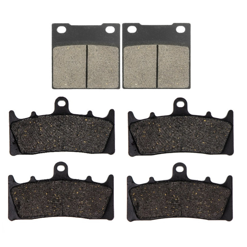 2 Kit plaquettes frein Av G, Av D et Ar Pour Kawasaki Ninja ZX-7R 750  de 1996 a 2003 - Image 2