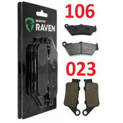 2 Kit plaquettes frein Avant et Arrière Pour Bmw F 650 CS Scarver  de 1999 à 2007