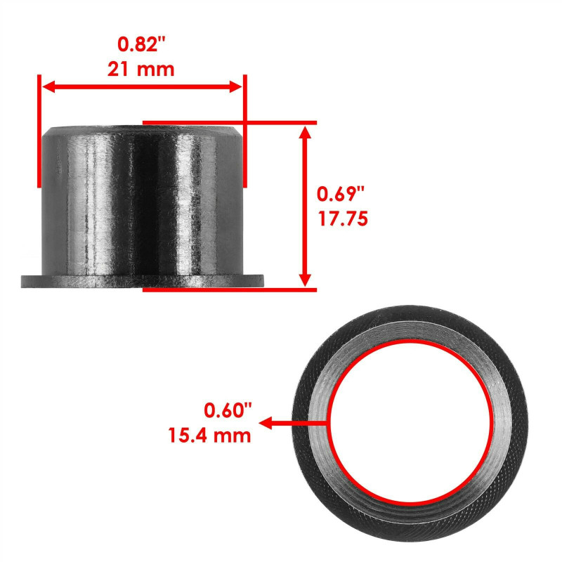 Paire de Douille solide pour Yamaha YFS Blaster 200  de 1988 à 1999 - Image 2