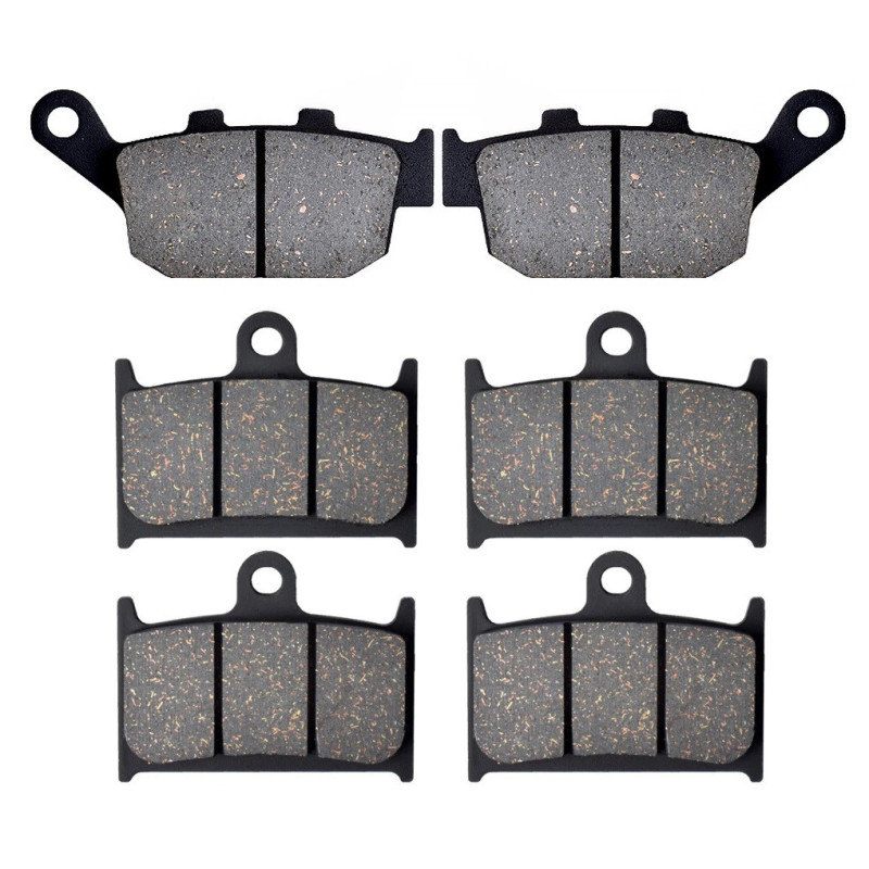 2 Kit plaquettes frein Av G, Av D et Ar Pour Triumph TT 600  de 2000 a 2003 - Image 2