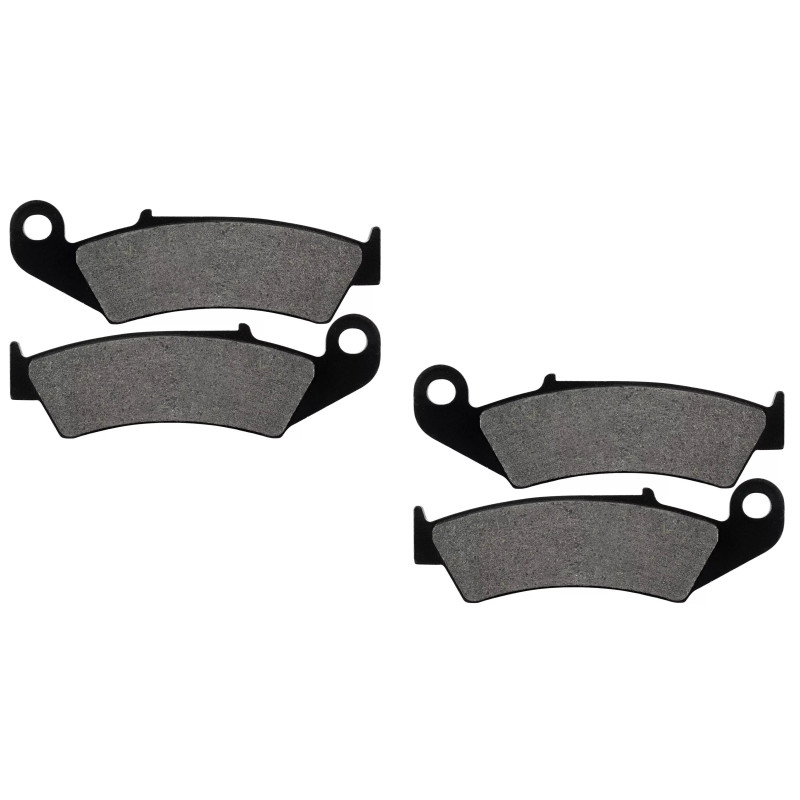 2 Kit plaquettes frein Av Ga et Av Dr Pour Honda TRX 250 Fourtrax R de 1986 à 1989 - Image 2