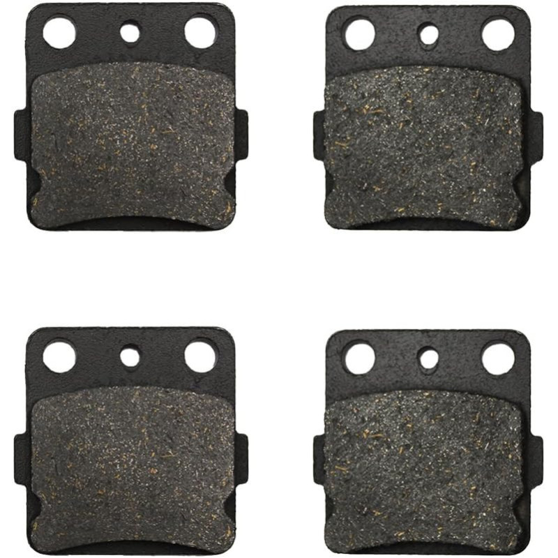 2 Kit plaquettes frein Av Ga et Av Dr Pour Yamaha YFM Grizzly 600  de 1998 à 2001 - Image 2