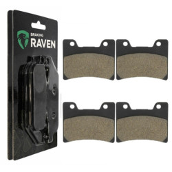 2 Kit plaquettes frein Av Ga et Av Dr Pour Yamaha V-max 1200 VMX de 1993 à 2007