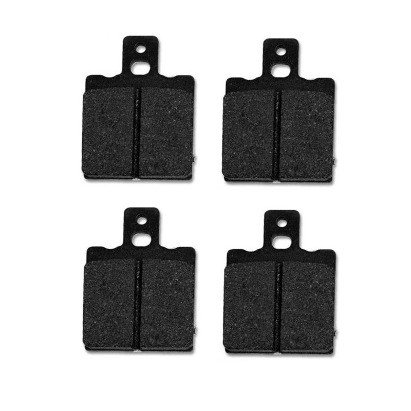 2 Kit plaquettes frein Av Ga et Av Dr Pour Sanglas Y 400  de 1979 à 1980 - Image 2