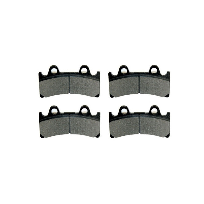 2 Kit plaquettes frein Av Ga et Av Dr Pour Yamaha YZF 750  de 1994 à 1997 - Image 2