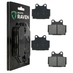 2 Kit plaquettes frein Av Ga et Av Dr Pour Yamaha RZR 250  de 1990 à Nc