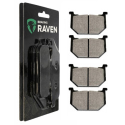 2 Kit plaquettes frein Av Ga et Av Dr Pour Suzuki GSX 750 Inazuma  de 1981 à 1996