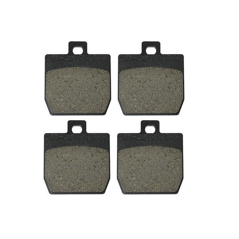 2 Kit plaquettes frein Av Ga et Av Dr Pour Qooder Quadro S  de 2015 à 2016 - Image 2