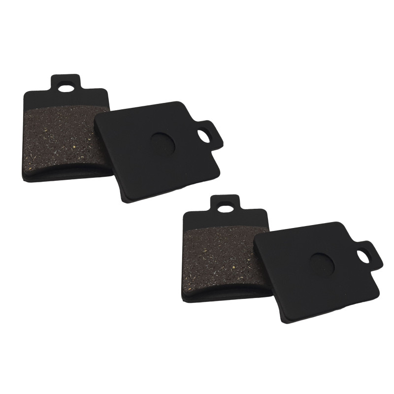 2 Kit plaquettes frein Av Ga et Av Dr Pour Piaggio MP3 300  de 2010 à Nc - Image 2