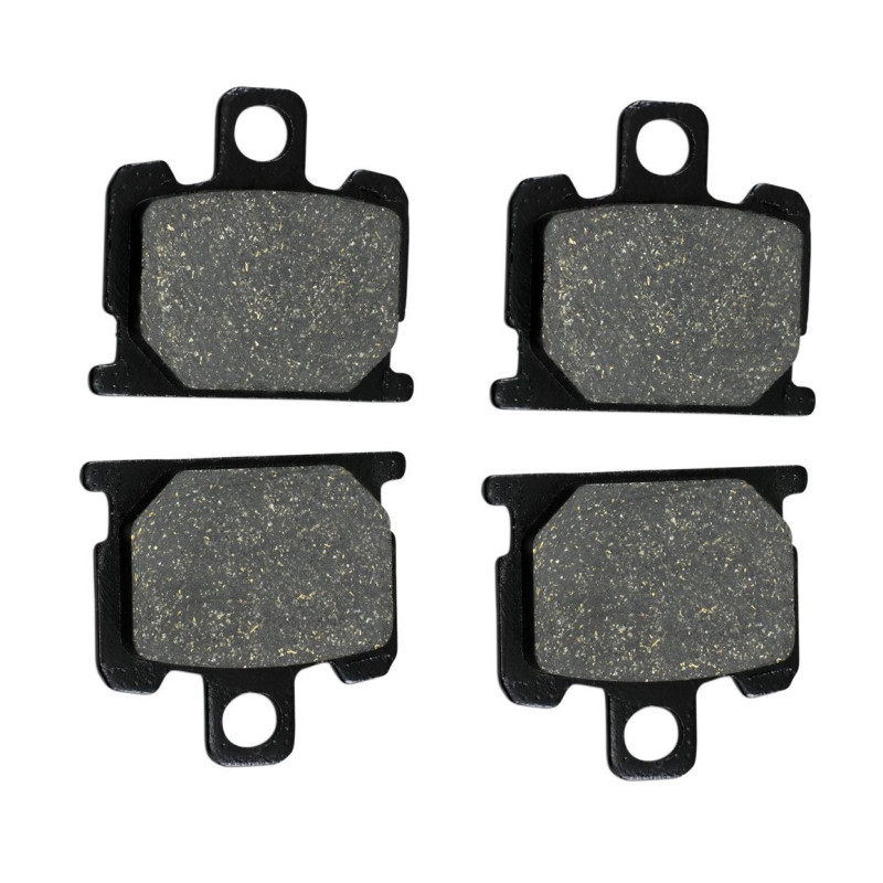 2 Kit plaquettes frein Av Ga et Av Dr Pour Yamaha XJ 400 Maxim, Seca de 1981 à Nc - Image 2