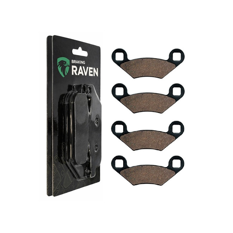 2 Kit plaquettes frein Av Ga et Av Dr Pour Polaris Magnum 330 2x4 4x4 de 2003 à 2006
