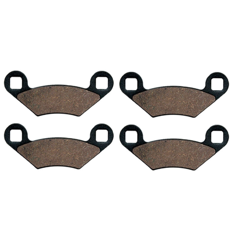 2 Kit plaquettes frein Av Ga et Av Dr Pour Quadzilla QZ 500 E ES de 2006 à Nc - Image 2