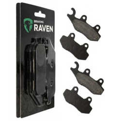 2 Kit plaquettes frein Av Ga et Av Dr Pour Pgo T-Rex 50  de 1999 à 2004