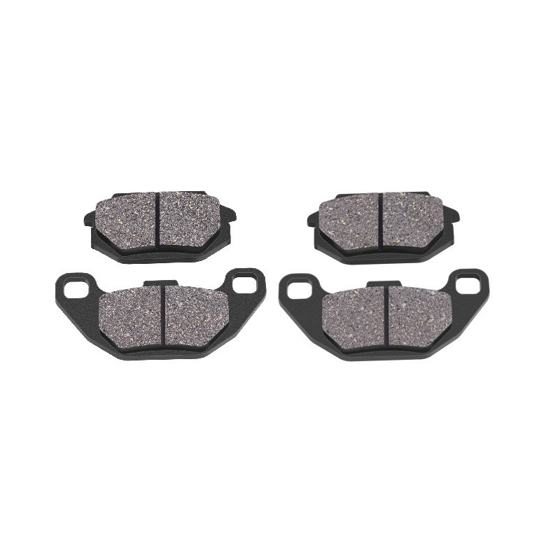 2 Kit plaquettes frein Av Ga et Av Dr Pour Kymco MXU 50  de 2006 à 2016 - Image 2