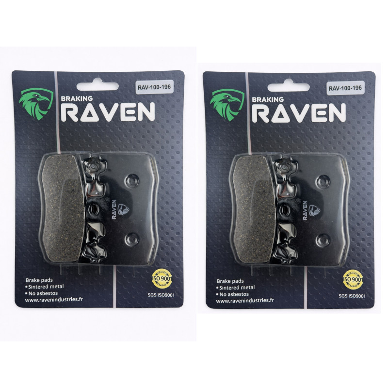2 Kit plaquettes frein Av Ga et Av Dr Pour Bmw K 1200 GT  de 2002 à 2008