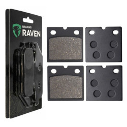 2 Kit plaquettes frein Av Ga et Av Dr Pour Bmw R 65 T Double disque de 1980 à 1985