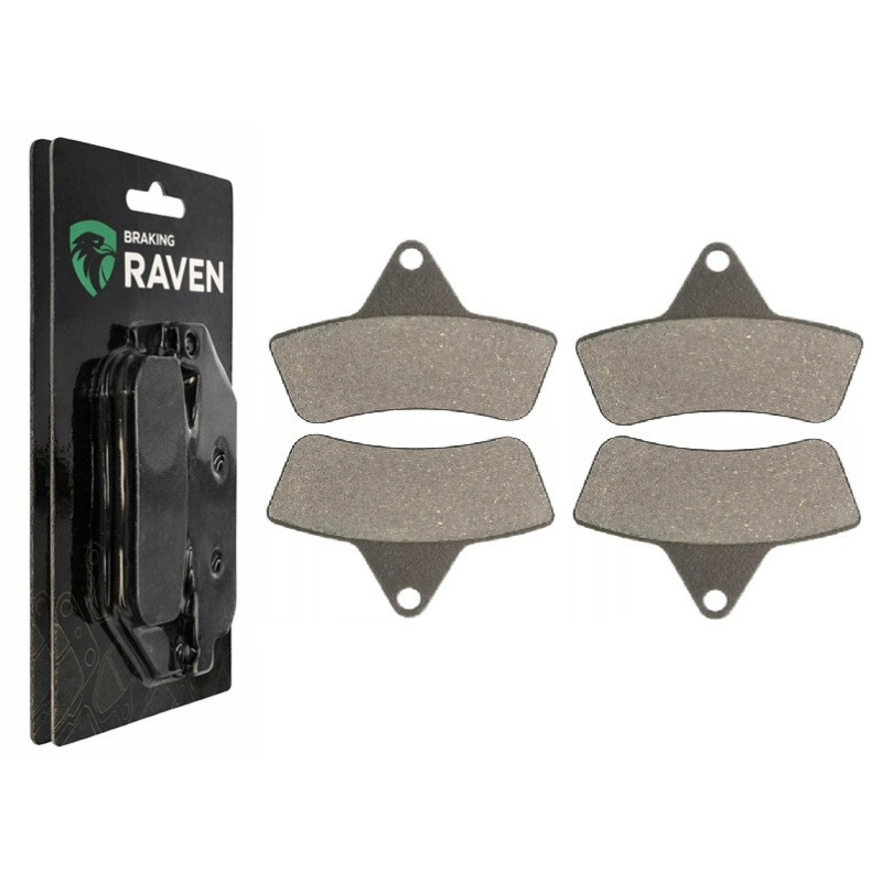 2 Kit plaquettes frein Av Ga et Av Dr Pour Arctic-cat 400 Bear Cat 2x4 4x4 de 1998 à 2004